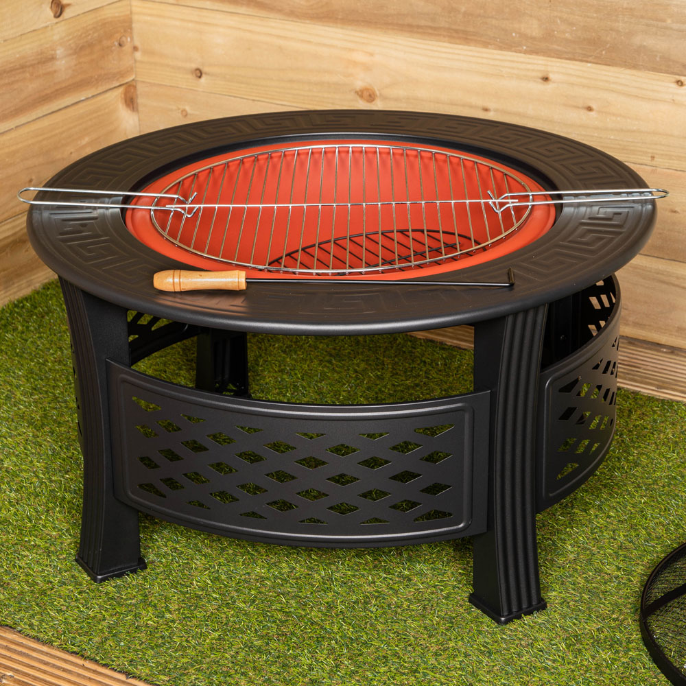 Samuel Alexander Firepit Patio Heater with Cover 80cm Image 6