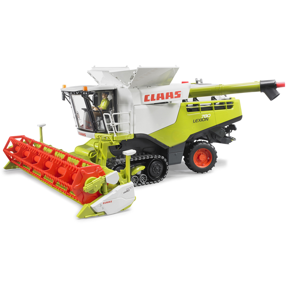Bruder Kids Claas Lexion 780 Terra Trac Combine Harvester Playset Model Image 9