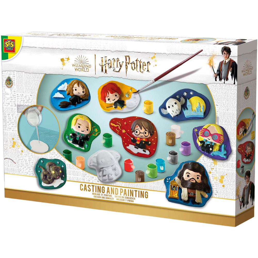 SES Creative Harry Potter Plaster Casting and Painting Set Image 1