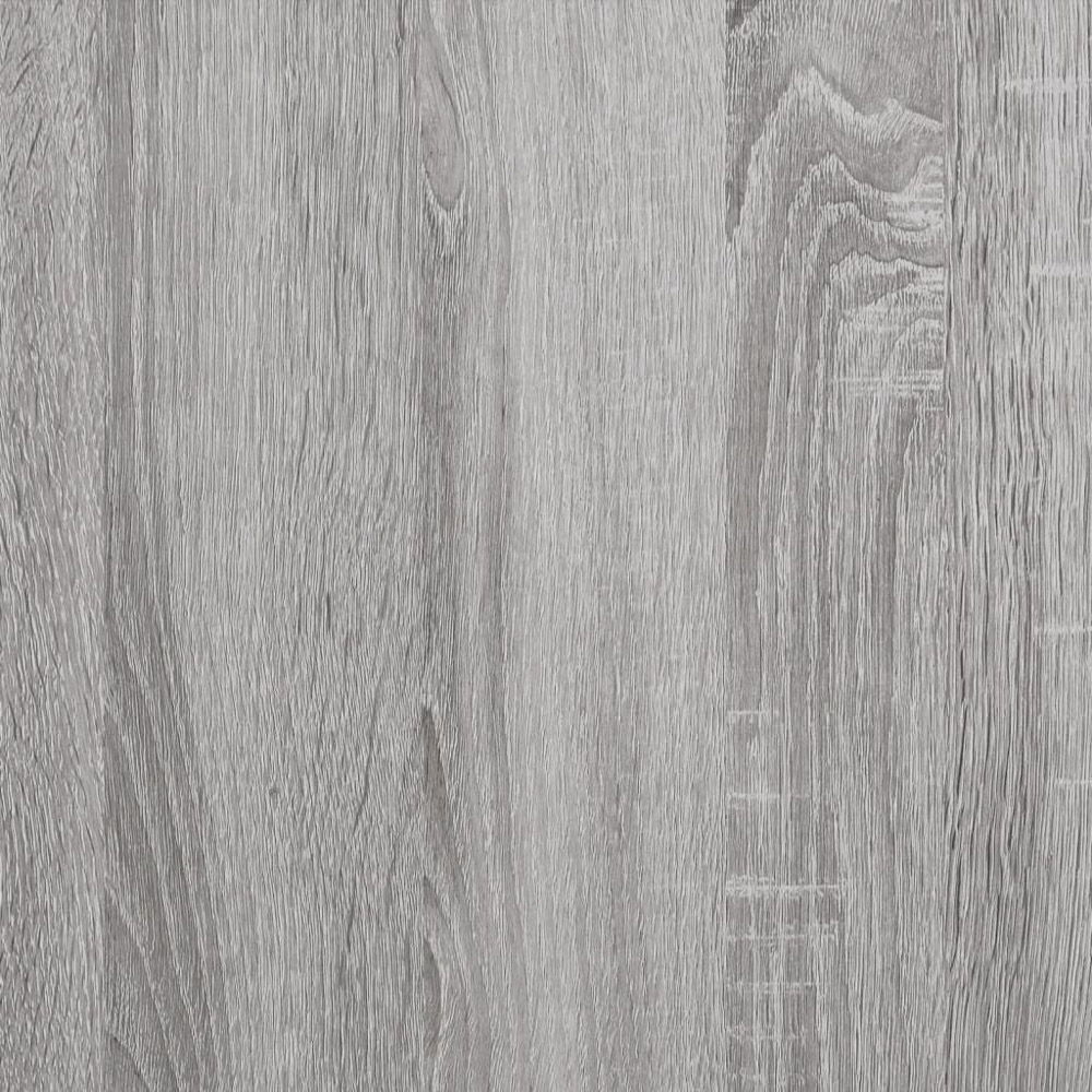 vidaXL 3 Shelf Grey Sonoma TV Cabinet Image 8