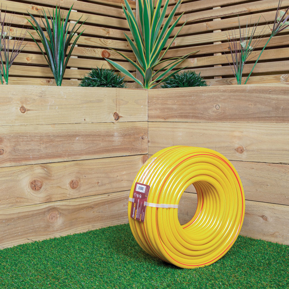 Samuel Alexander 15m Pro Gold Kink Resistant Reinforced Garden Hose Pipe Image 8