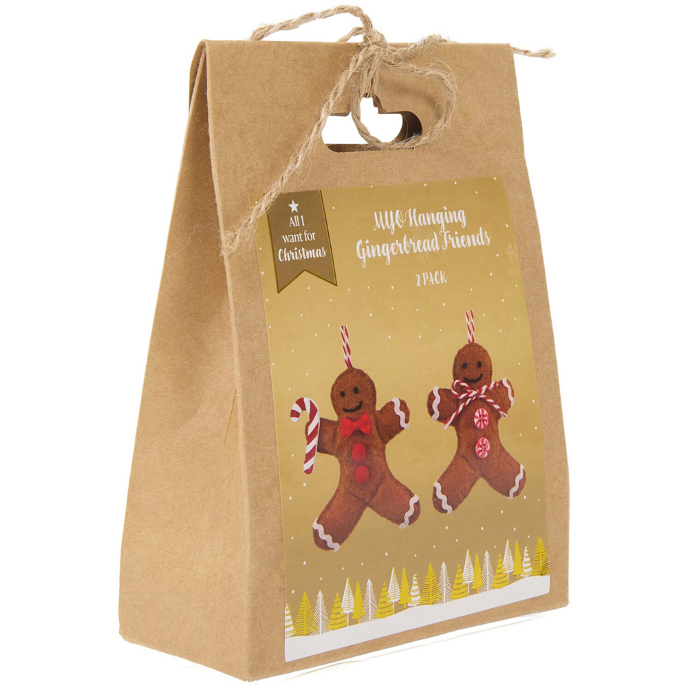 Make Your Own Hanging Gingerbread Friends Kit Image 4