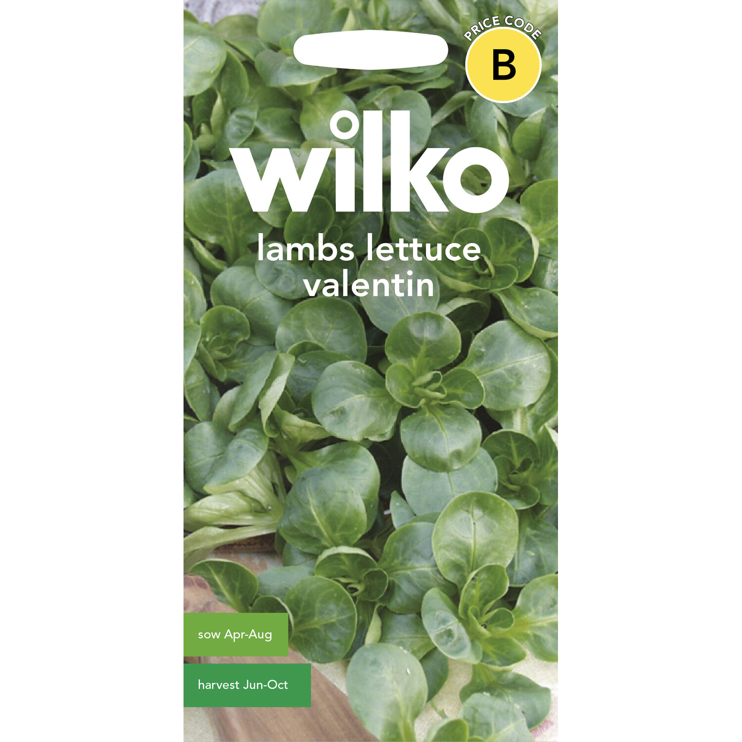 Wilko Lambs Lettuce Valentin Seeds Image 1
