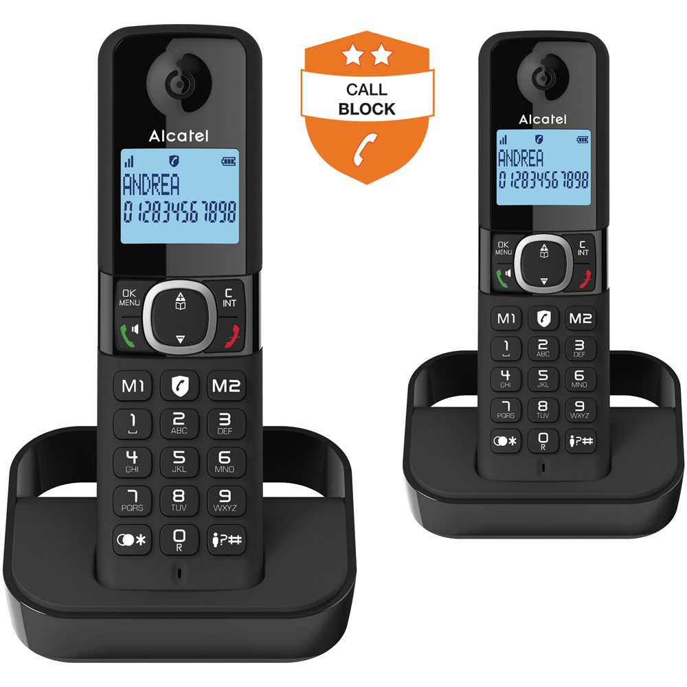 Alcatel 60 DECT Phone with Call Block Twin Image 2