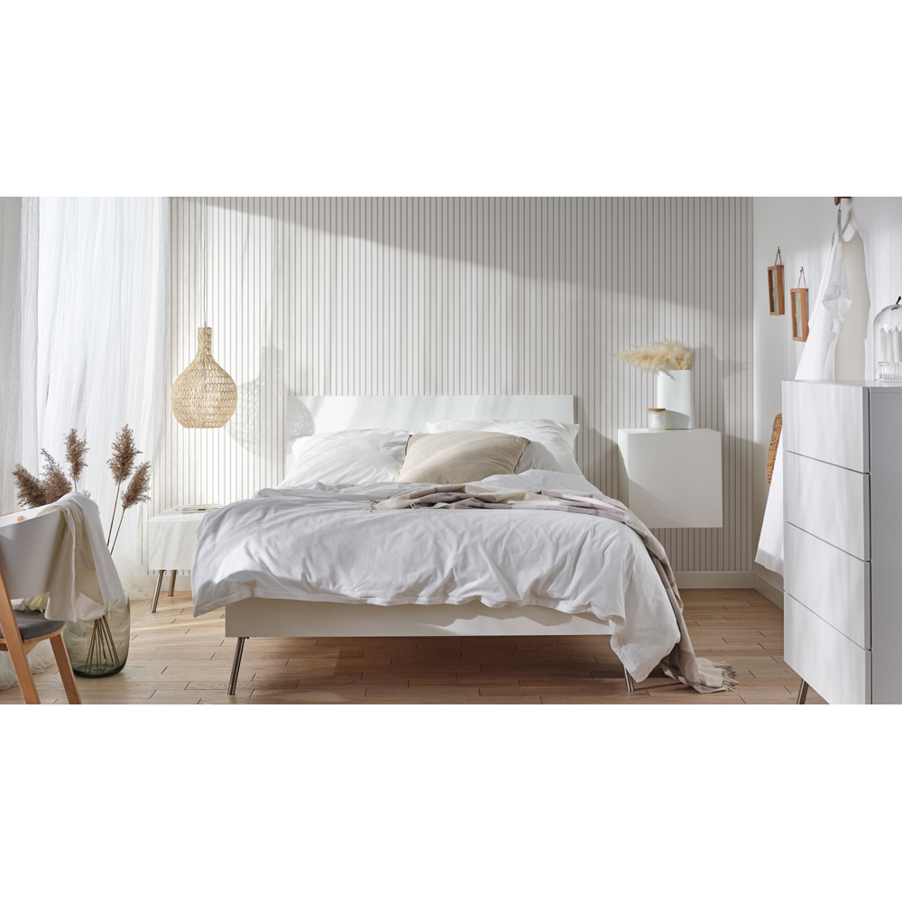 VOX Linerio M-Line White Left Hand Trim Wall Panel Image 3