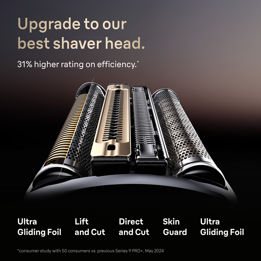 Braun Nevo Original Silver Shaver Replacement Head Image 4