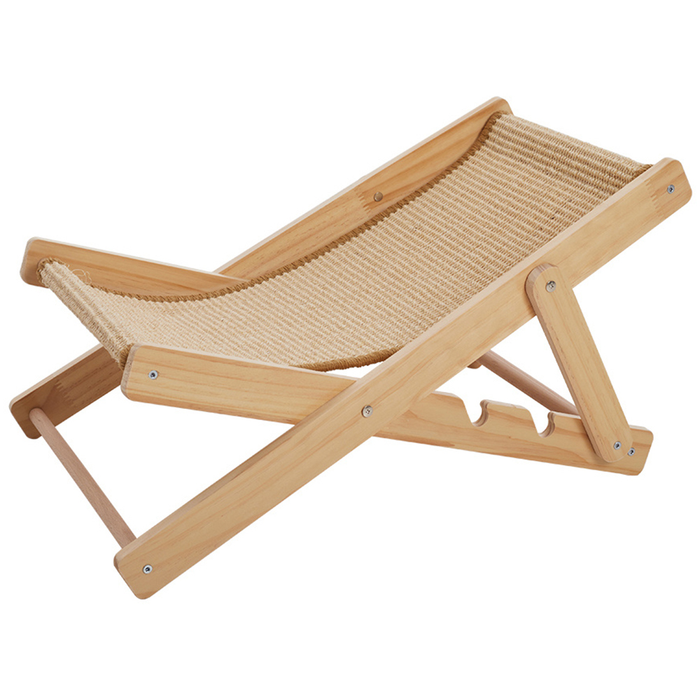 H&O Direct Adjustable Sisal Cat Recliner Bed Image 2
