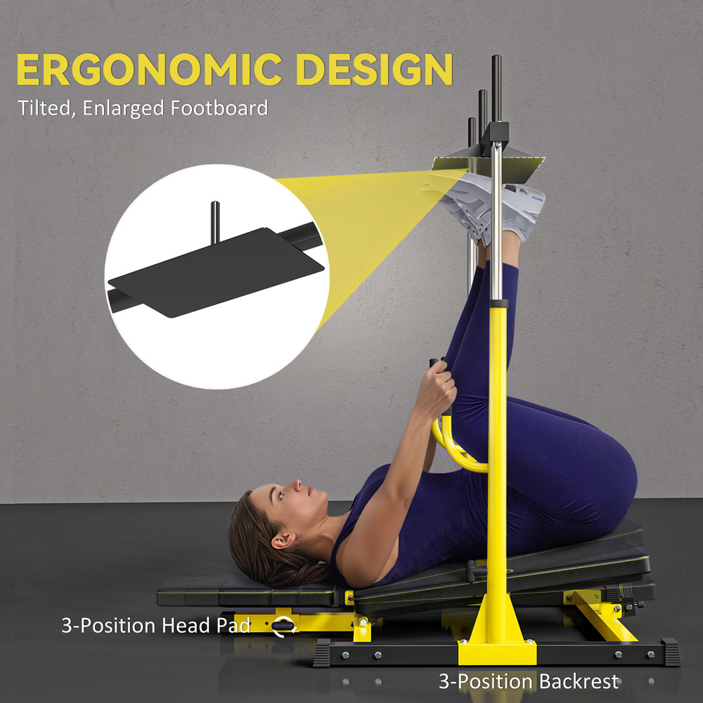 SPORTNOW Height Adjustable Vertical Leg Press Machine Image 6