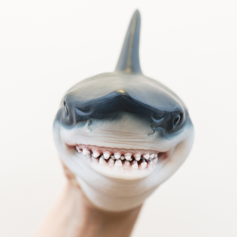Wild Thingz Shark Hand Puppet Image 3