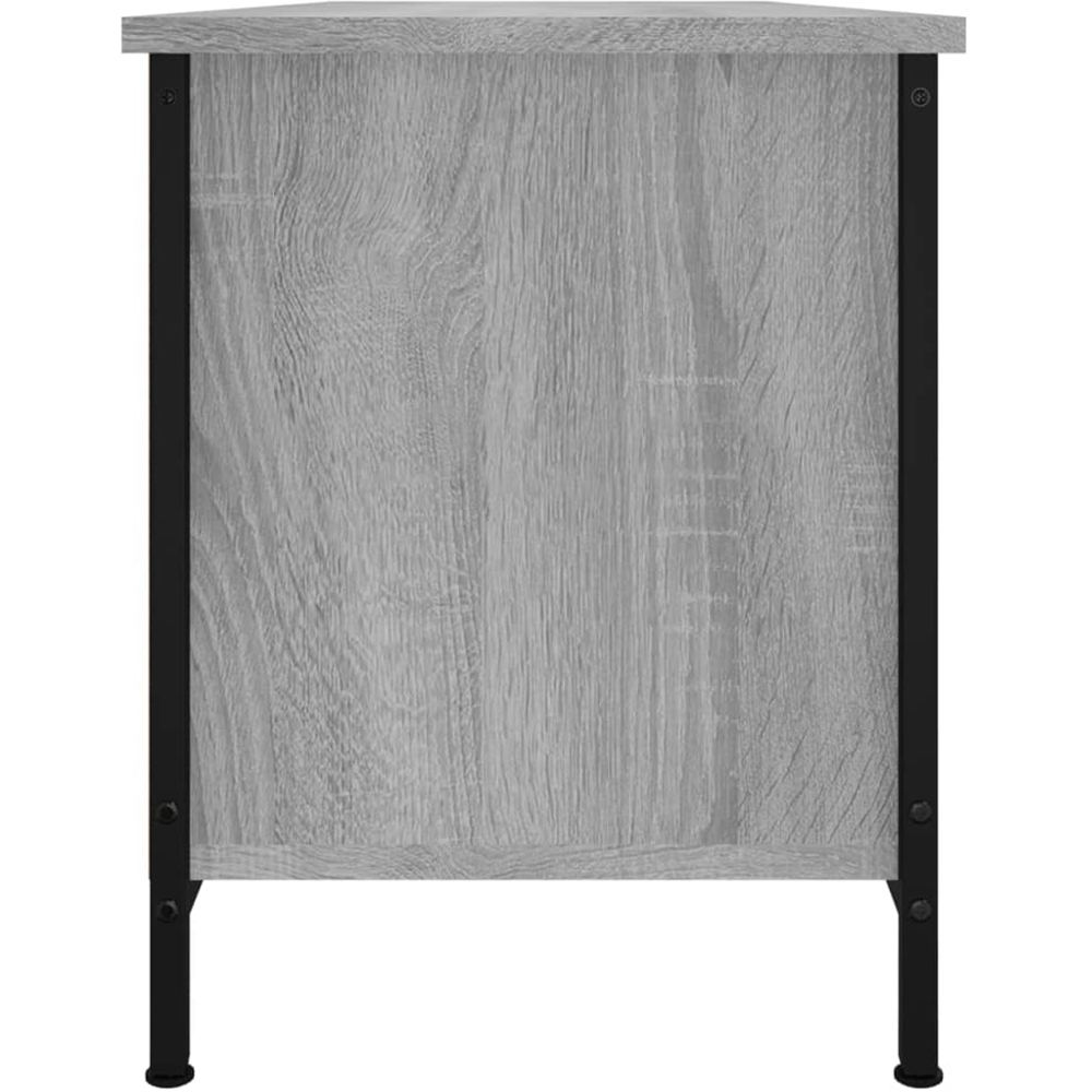 vidaXL 2 Door Grey Sonoma TV Cabinet Image 5