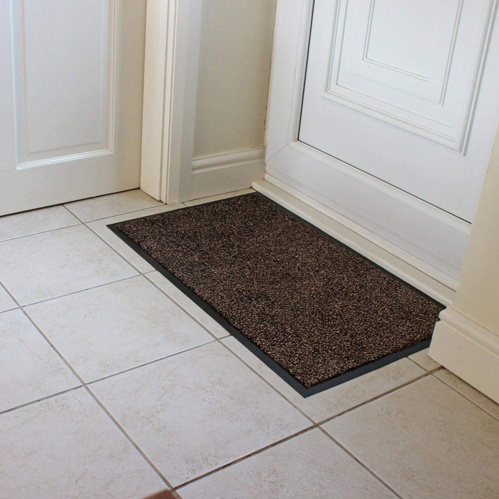 JVL Admiral Brown Barrier Doormat 50 x 80cm Image 2