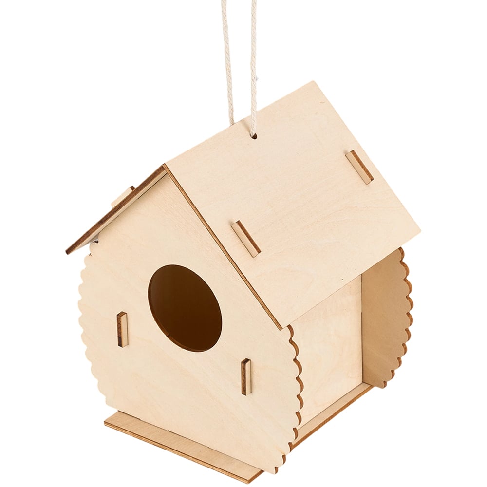 H&O Direct Kids DIY Wooden Birdhouse Art and Craft Kit 2 Pack Image 2