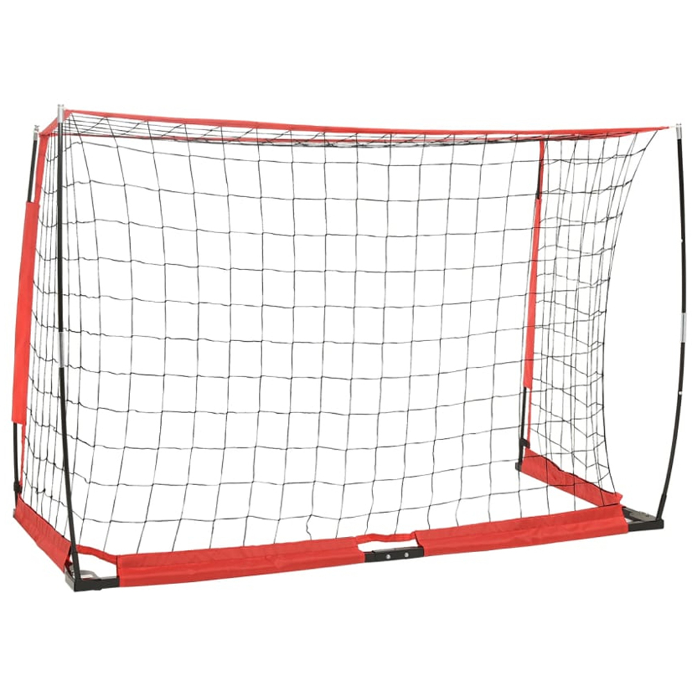 vidaXL Black Football Goal Net 4x 6ft Image 4