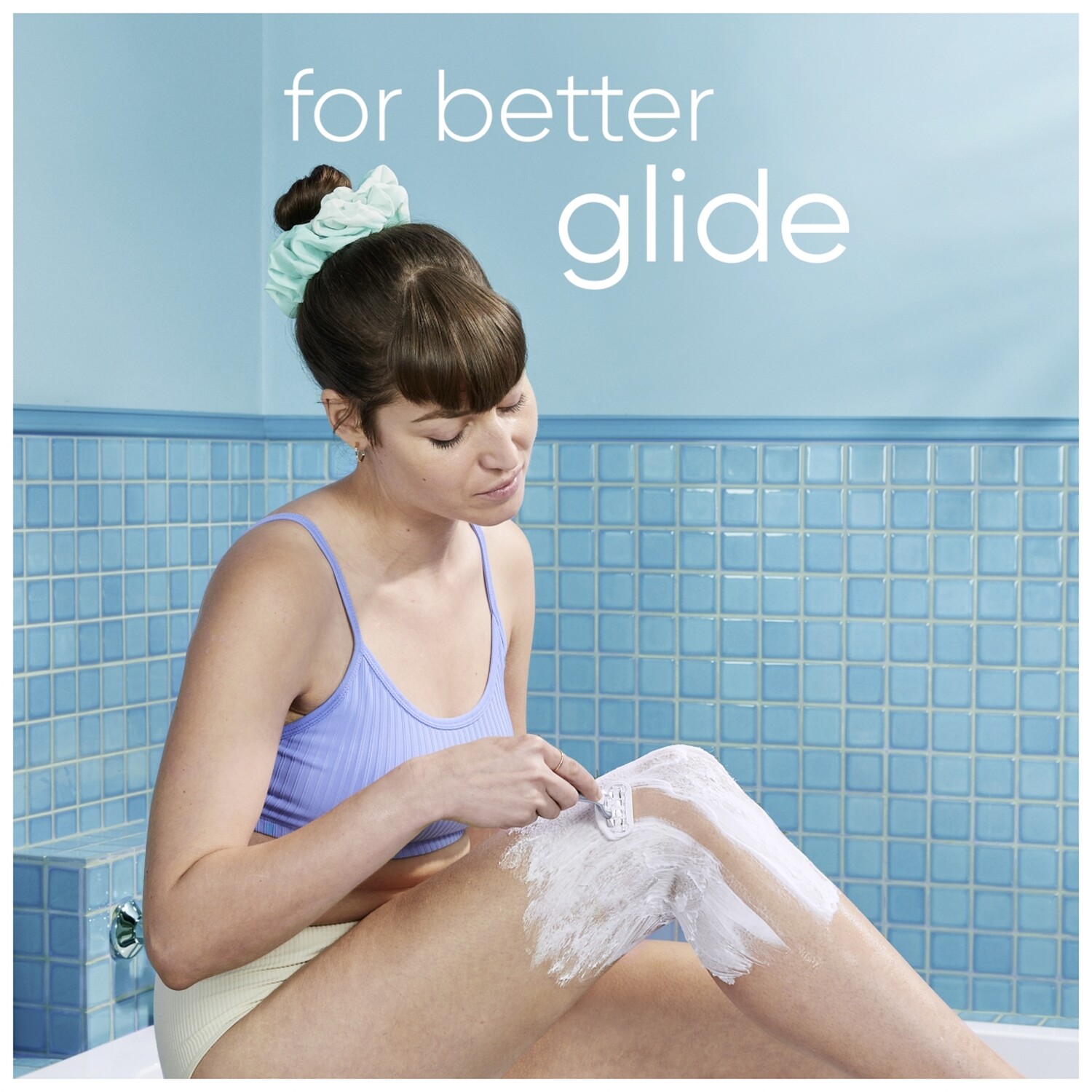 Gillette Satin Care Sensitive Aloe Vera Glide Image 7