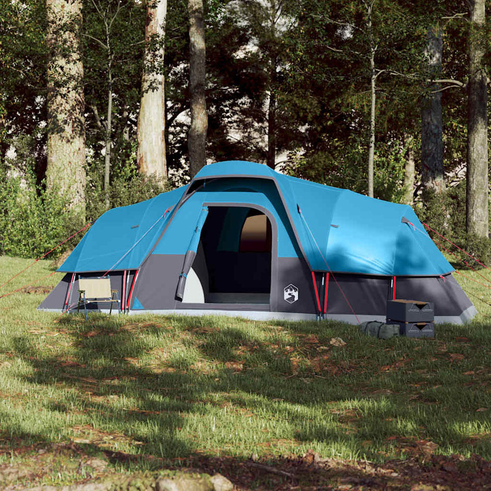 Walplus 11 Person Waterproof Dome Family Tent Blue Image 7