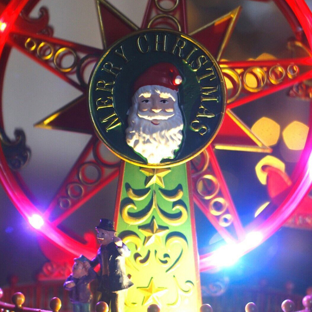 Marco Paul LED Ferris Wheel Decoration Ornament with Music Image 3