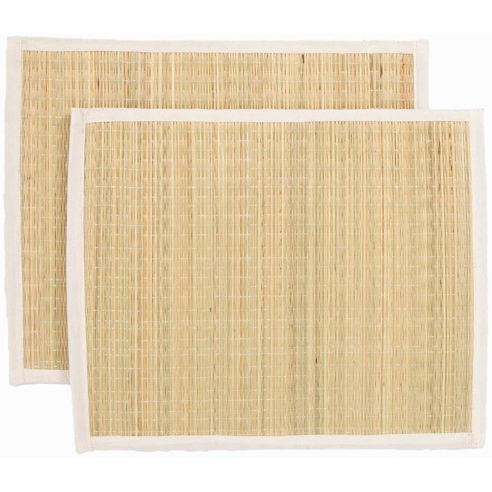 Spey Cream Drygrass Table Runner Set of 2 Image 1