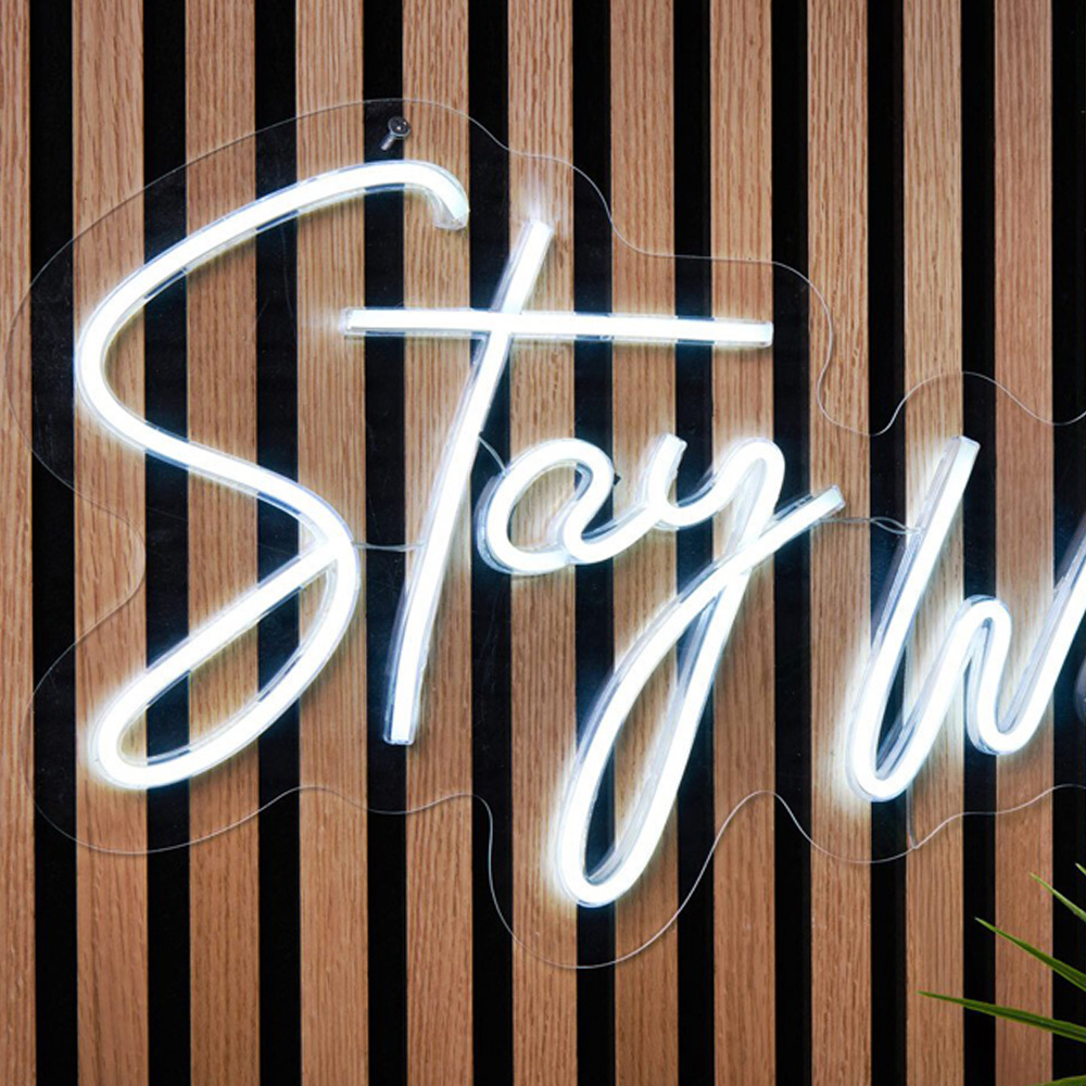Stay Wild Outdoor Neon Light Image 5