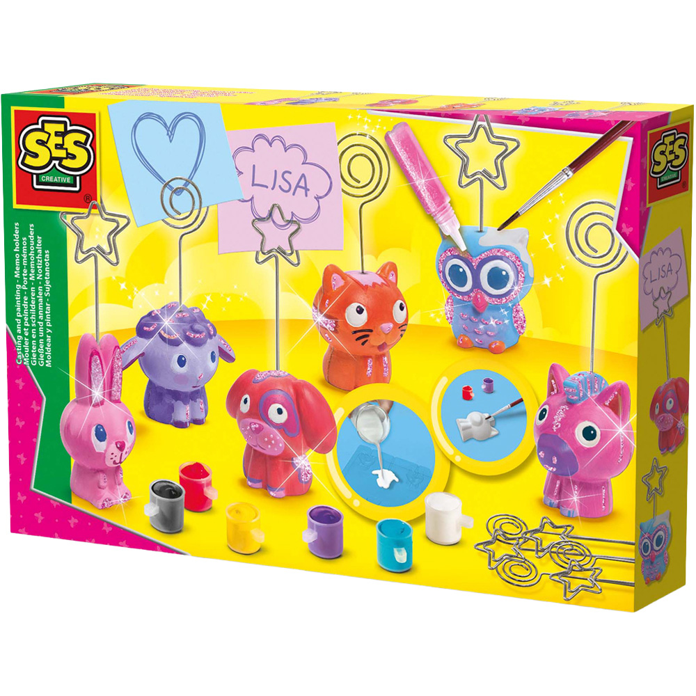 SES Creative Casting and Painting Memo Holders Set Image 1
