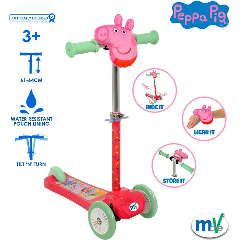 MoVe Mini Go Peppa Pig Squishle Tilt Scooter Image 8