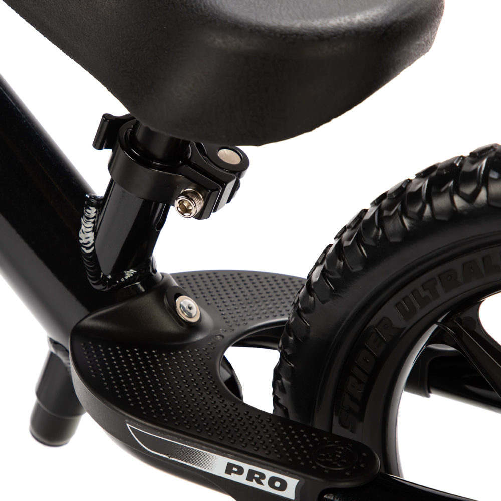 Strider Pro 12 inch Black Balance Bike Image 4
