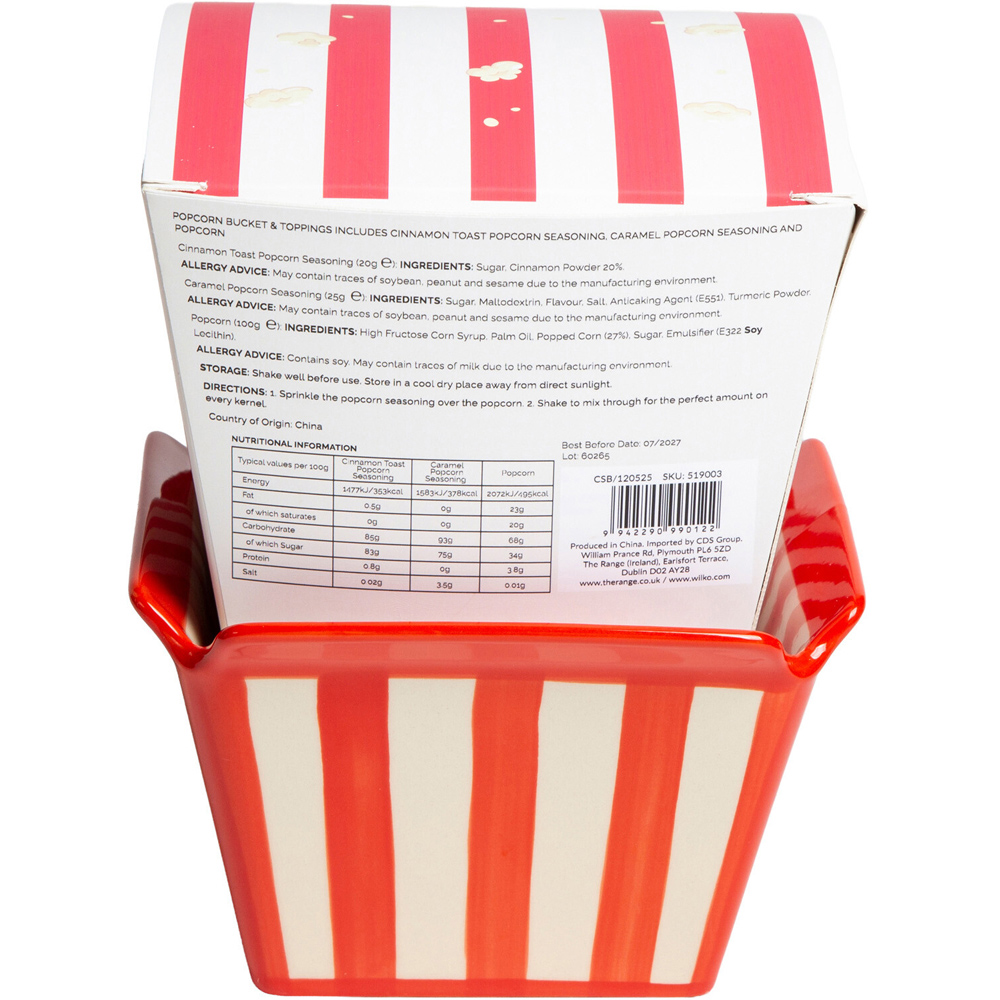 Popcorn Bucket and Toppings Image 3