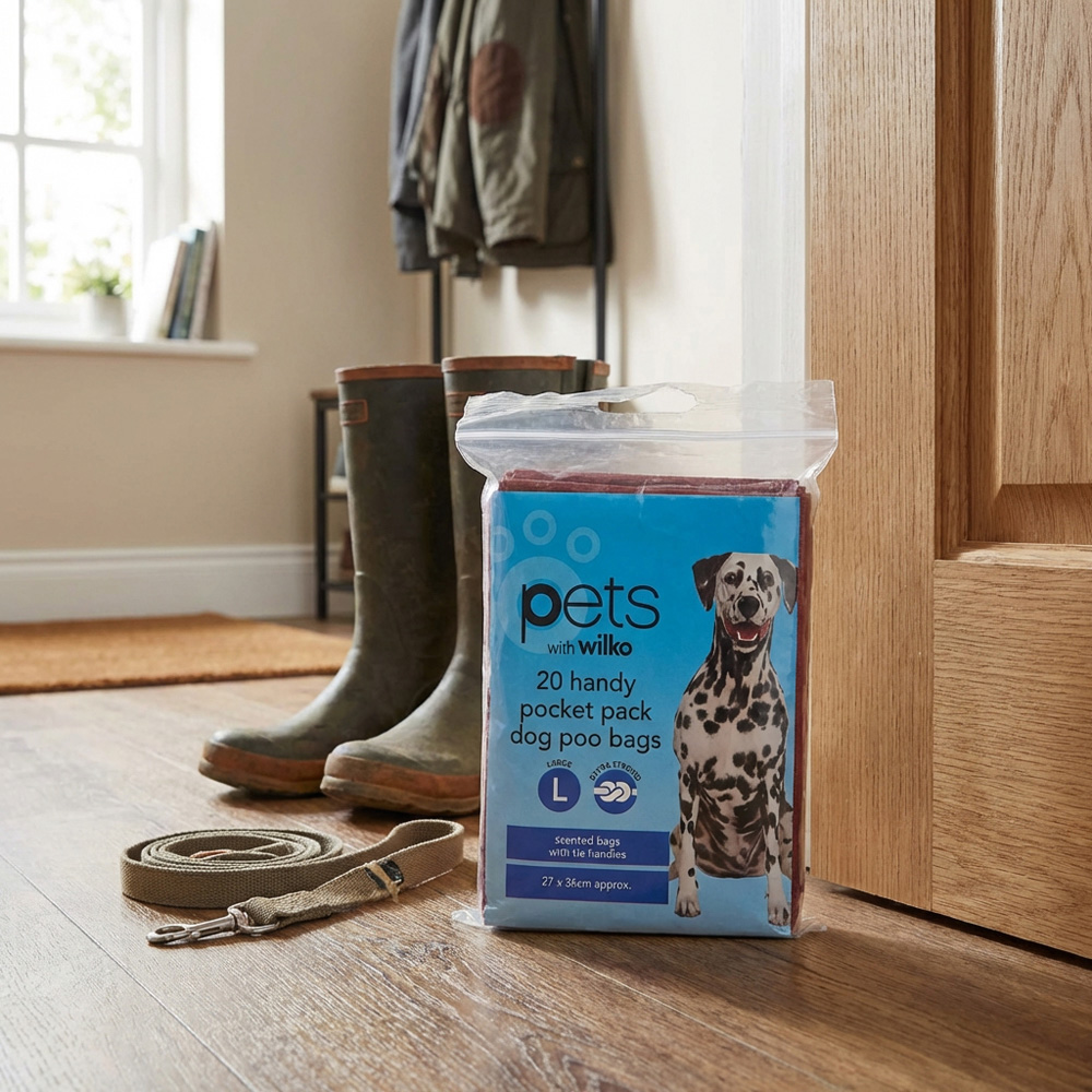 Wilko Dog Poo Bags 20 Pack Image 3