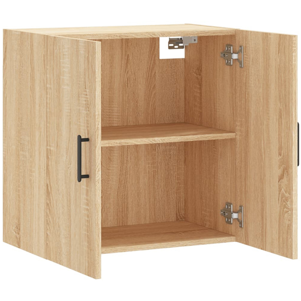 vidaXL 2 Door Sonoma Oak Wall Cabinet Image 6