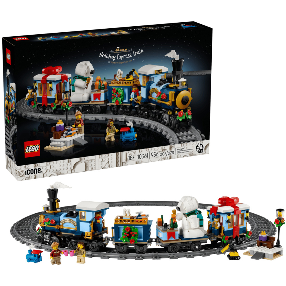 LEGO Icons 10361 Christmas Express Building Set Image 4
