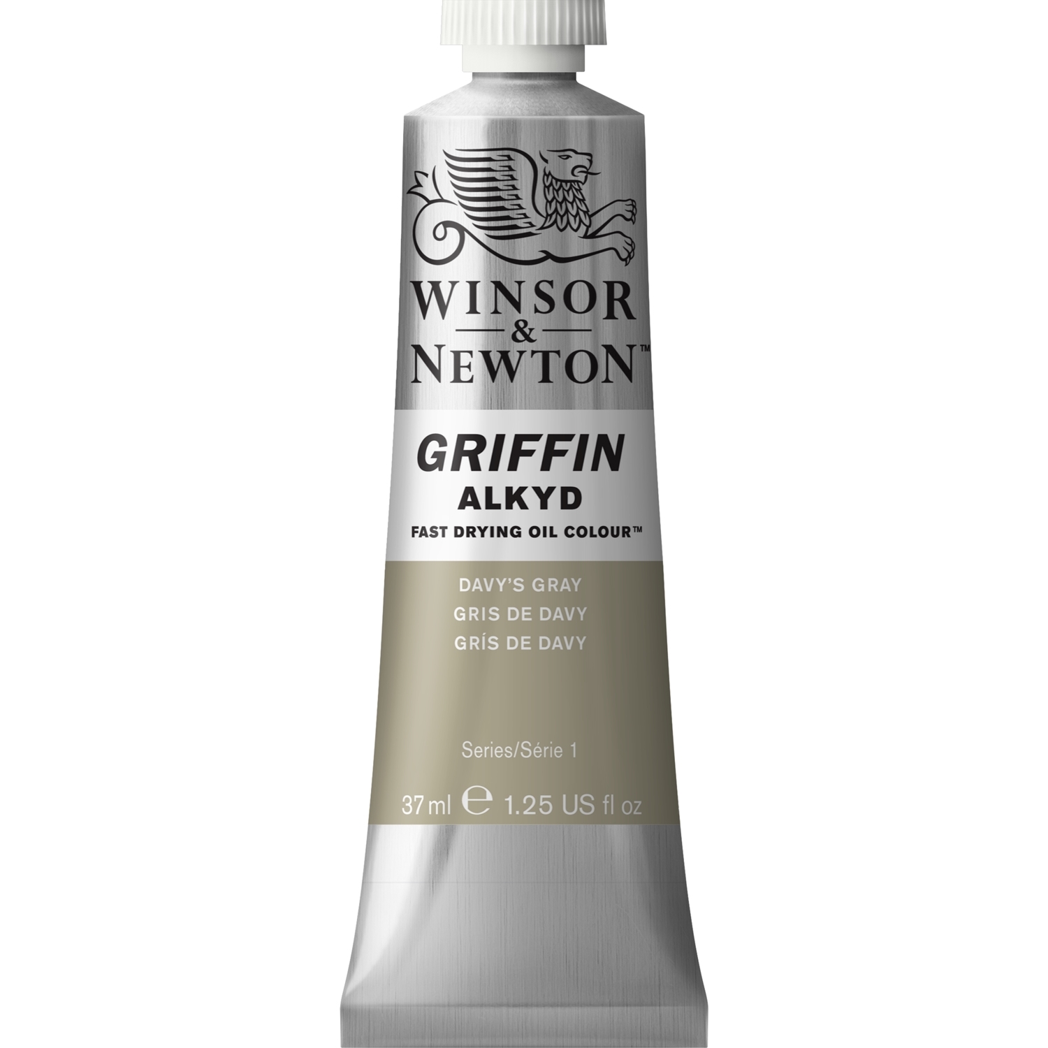 Winsor and Newton Griffin Alkyd Oil Colour - Davys Grey Image 1