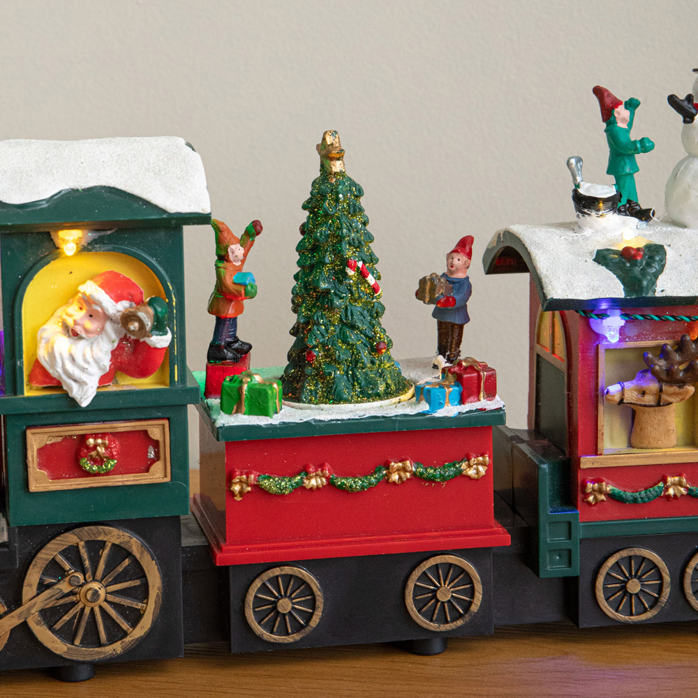 Samuel Alexander LED Light Musical Choo Choo Snow Scene Christmas Train 34cm Image 5