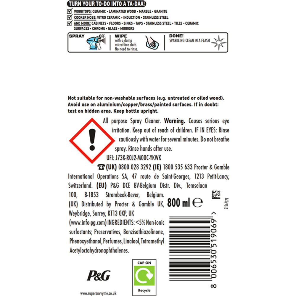 Flash Mrs Hinch Direct To Floor All Purpose Cleaner Mega Pack Image 3