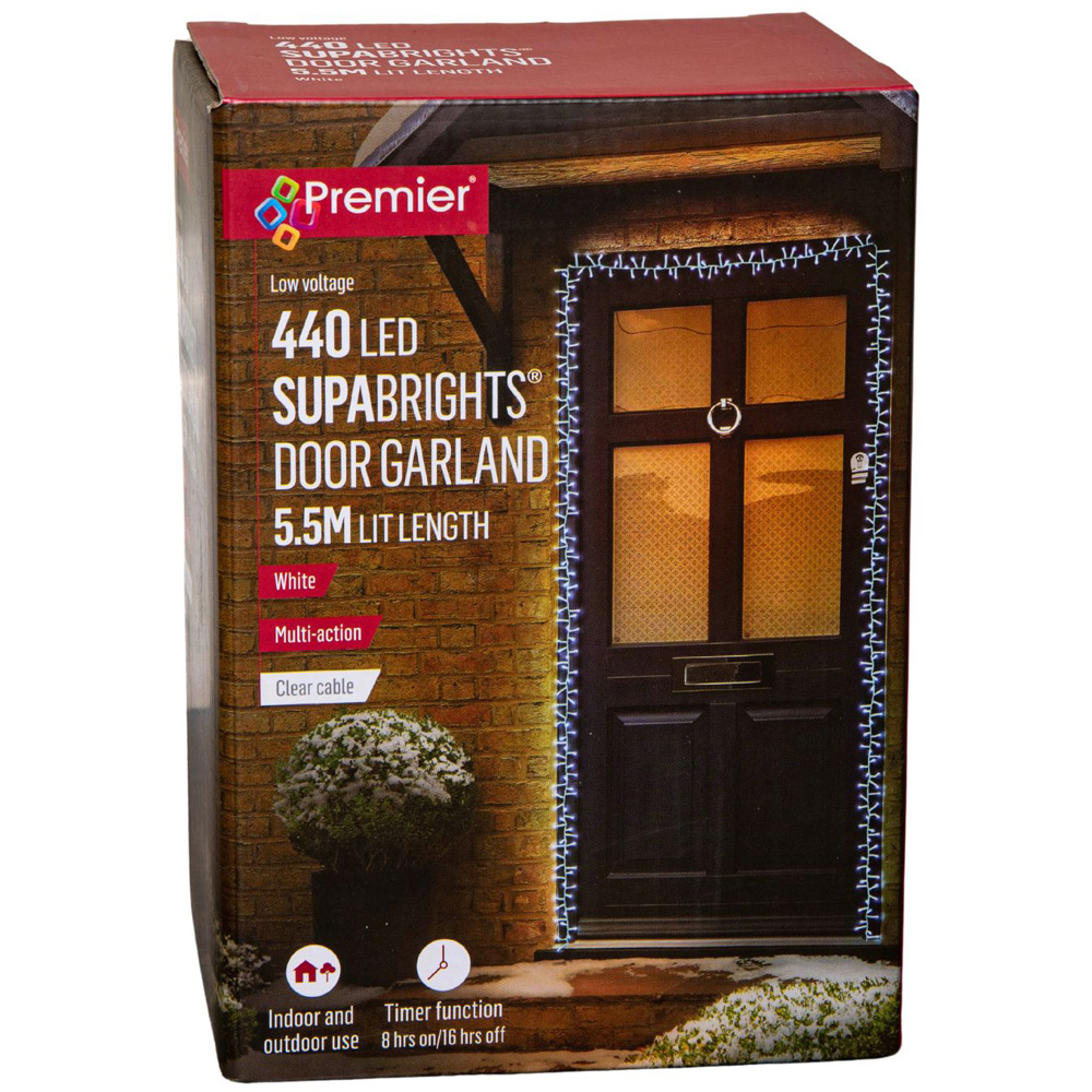 Samuel Alexander SupaBrights 440 White LED Multi-Function Clear String Light 6m Image 2