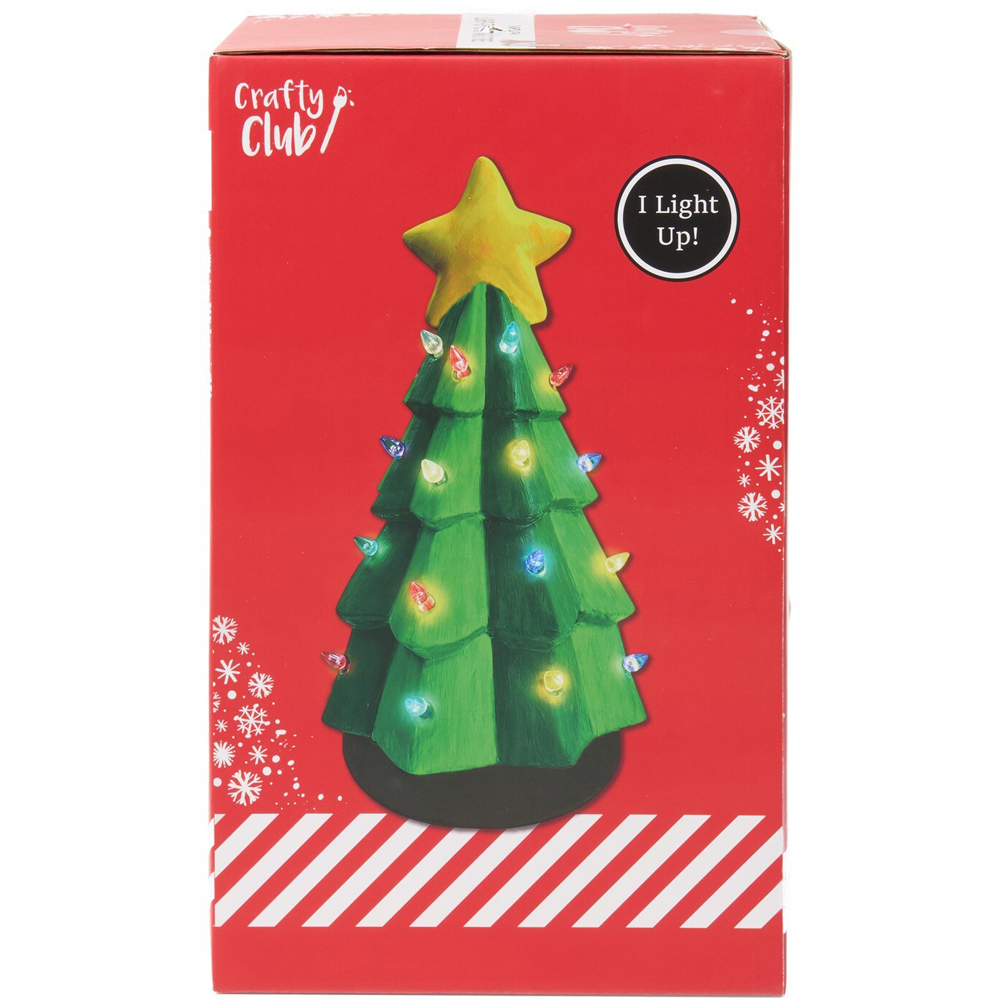 Paint Your Own Light Up Ceramic Christmas Tree Kit Image 2