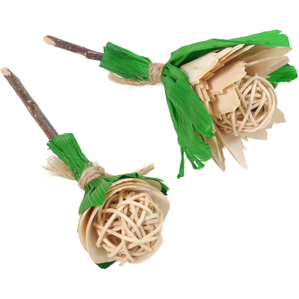 Pack of 2 Boredom Breaker Apple Stick Roses Image 2