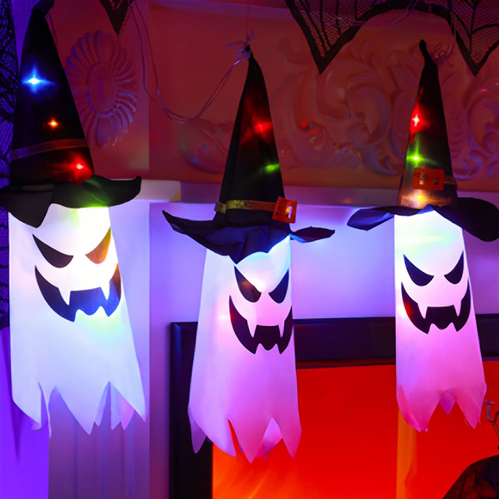 Jaoyeh LED Black Wizard Hat String Light Set 5 Pack Image 2