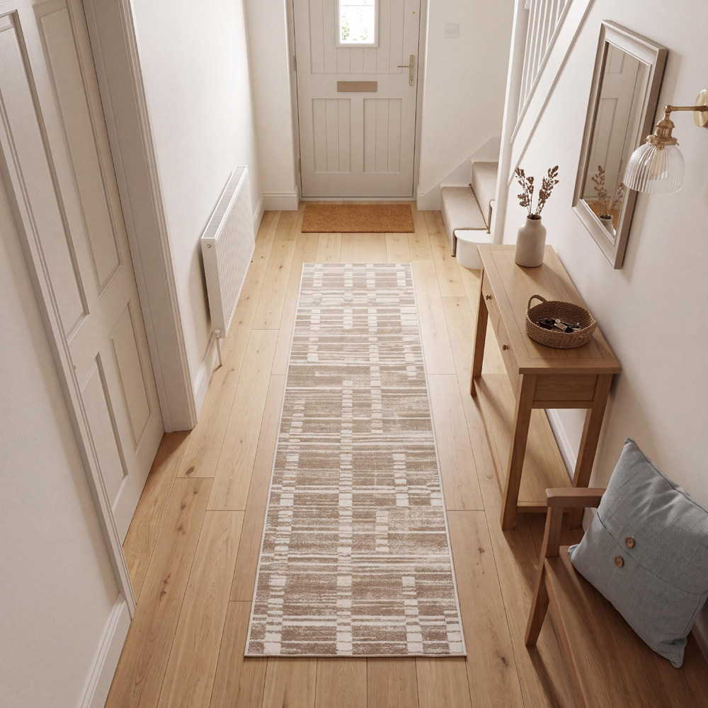 Arthouse Muse Abstract Natural Runner 60 x 230cm Image 5