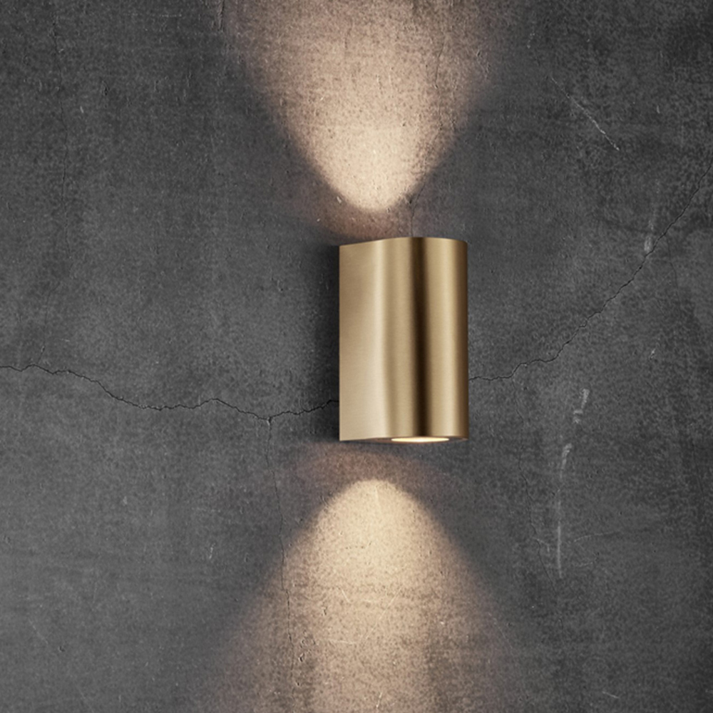 Nordlux Canto Maxi 2 Brass Wall Light Image 2