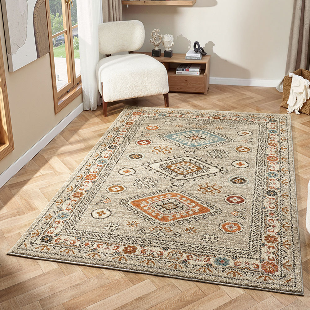Portland HMC 5567 Grey Cashmere Rug 80 x 150cm Image 1