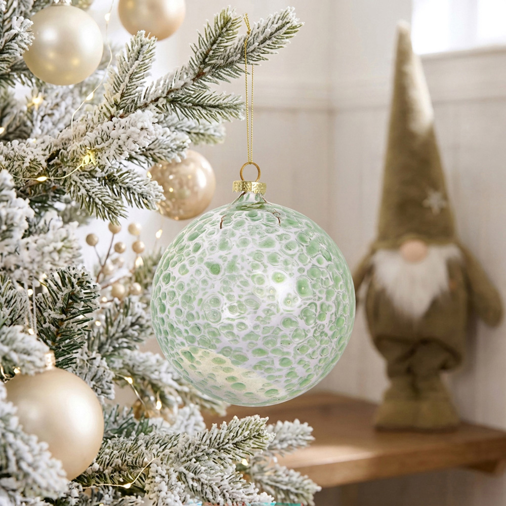 Snow Filled Bauble Image 2
