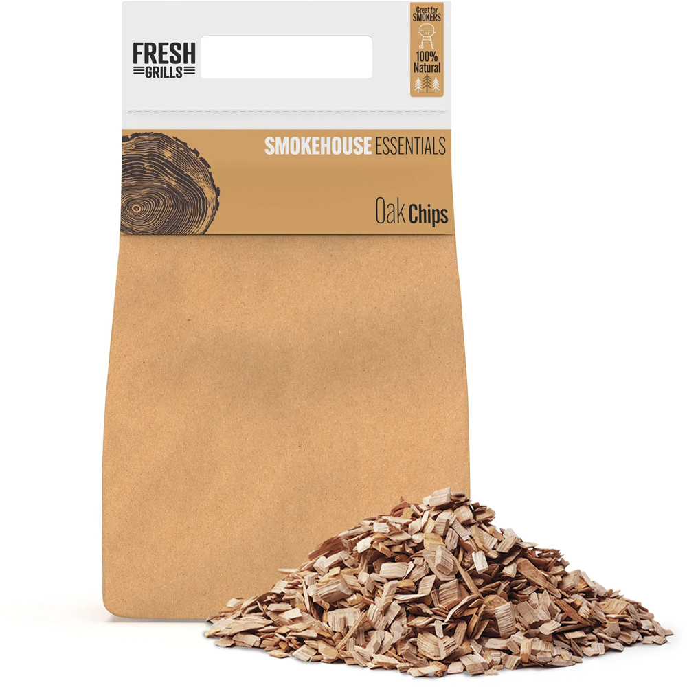 MonsterShop Portable BBQ with Oak Wood Chips Image 3