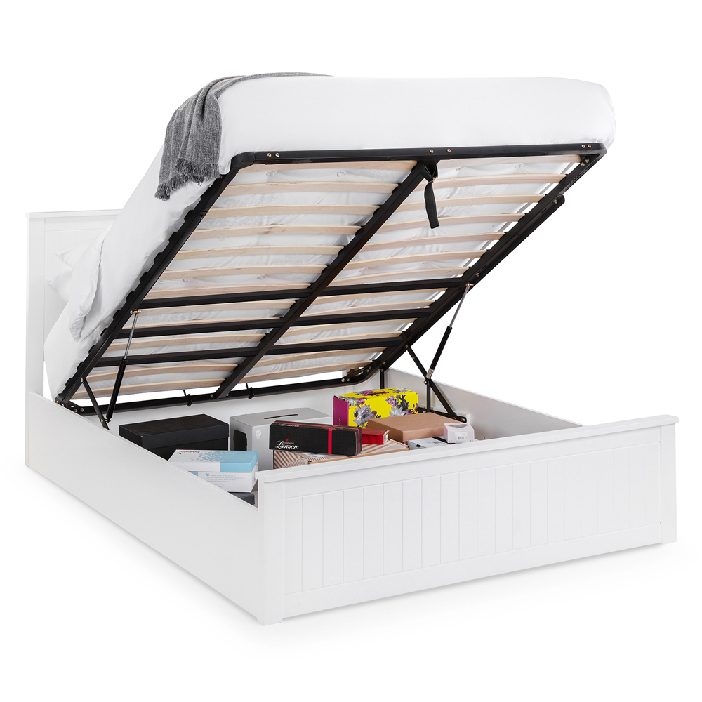 Julian Bowen Maine King Surf White Ottoman Bed Image 6