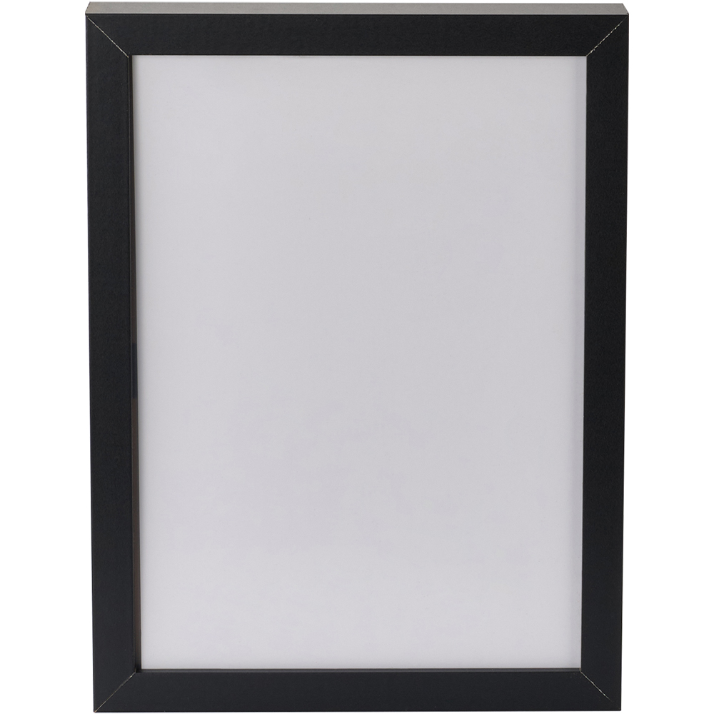 Living and Home Black Wood Magnetic Photo Frame 13.7 x 18.5 inch Image 1