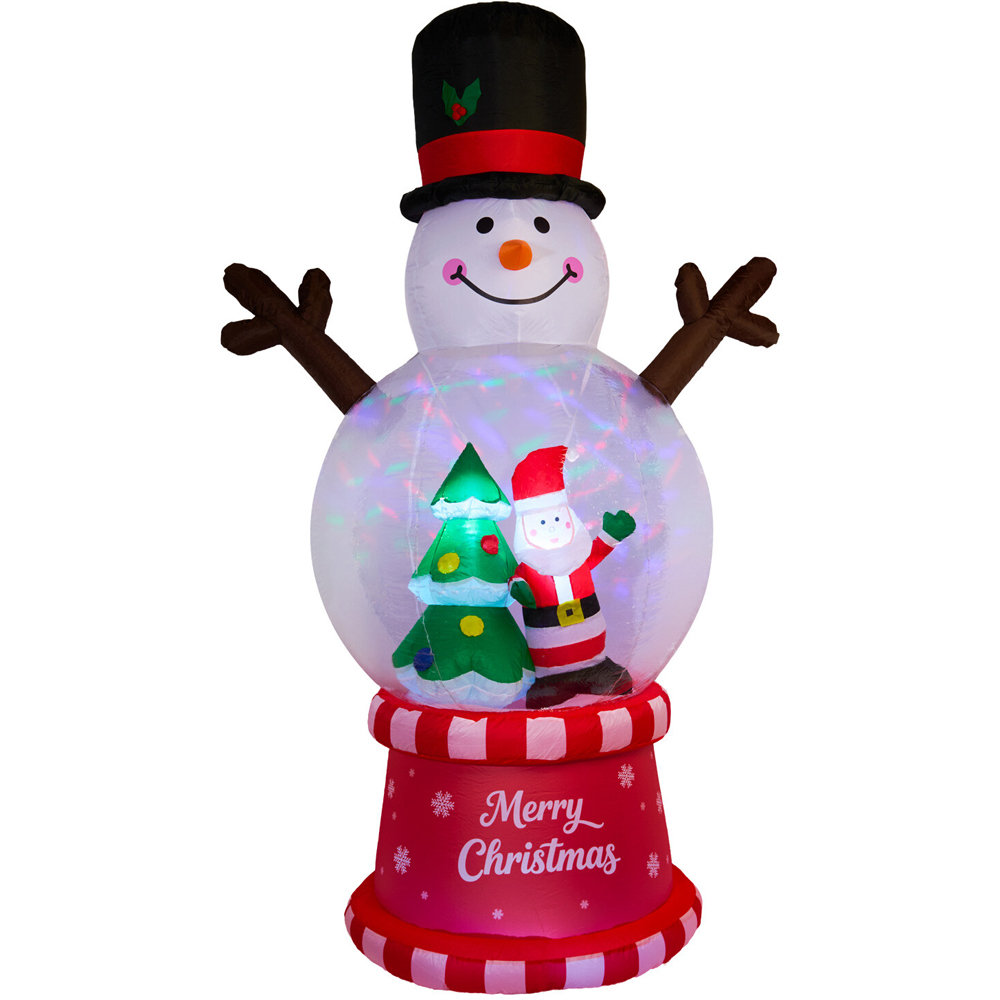 Snowman Snowglobe Inflatable Image 2