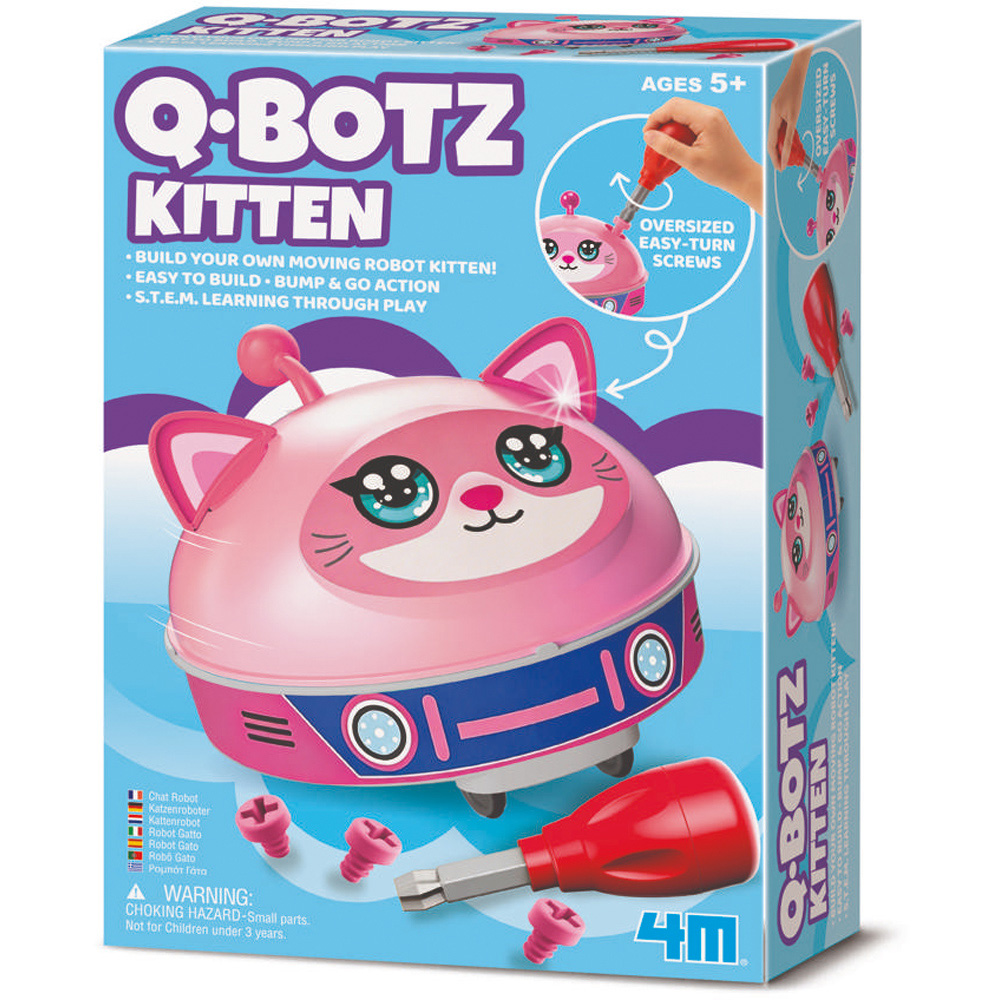 4M Kidzrobotix Q.Botz-Cat Robot Building Kit Image 4