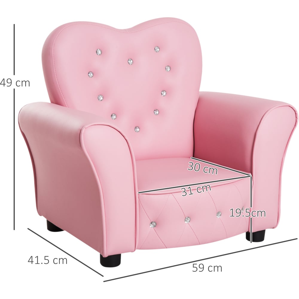 Tommy Toys Pink Princess Mini Armchair Image 8