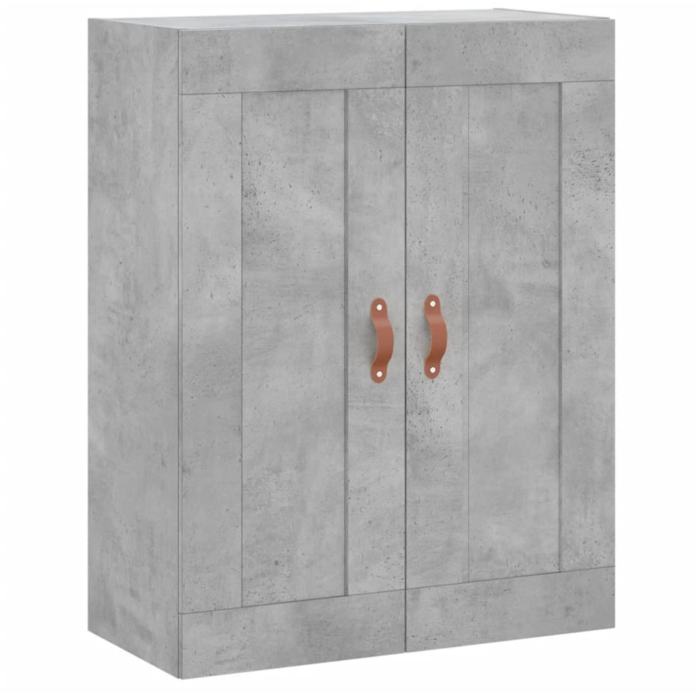 vidaXL 3 Door 3 Drawer Concrete Grey Highboard Image 5