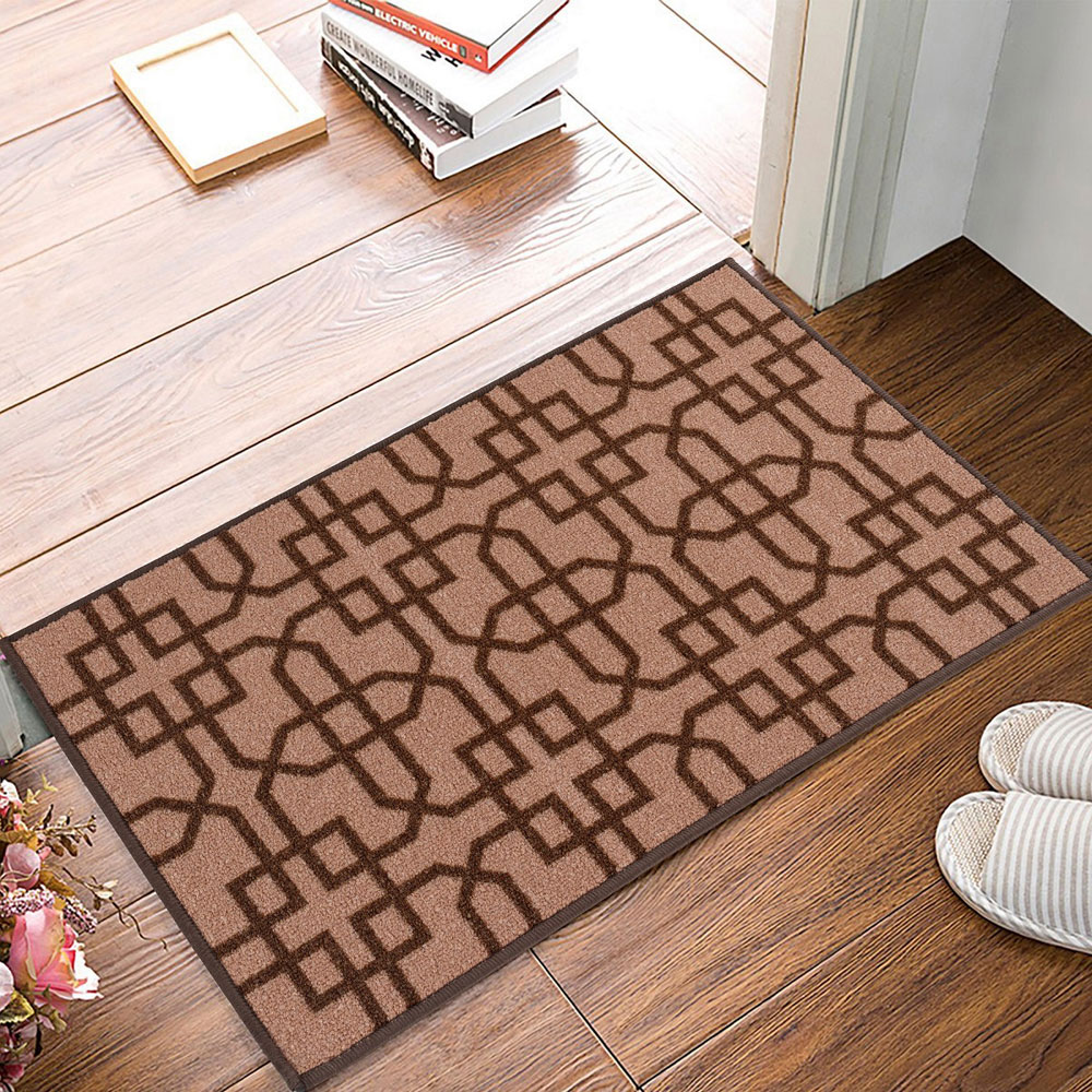 Smart Living Siam Beige and Brown Gel Back Non-Slip Mat 80 x 150cm Image 5