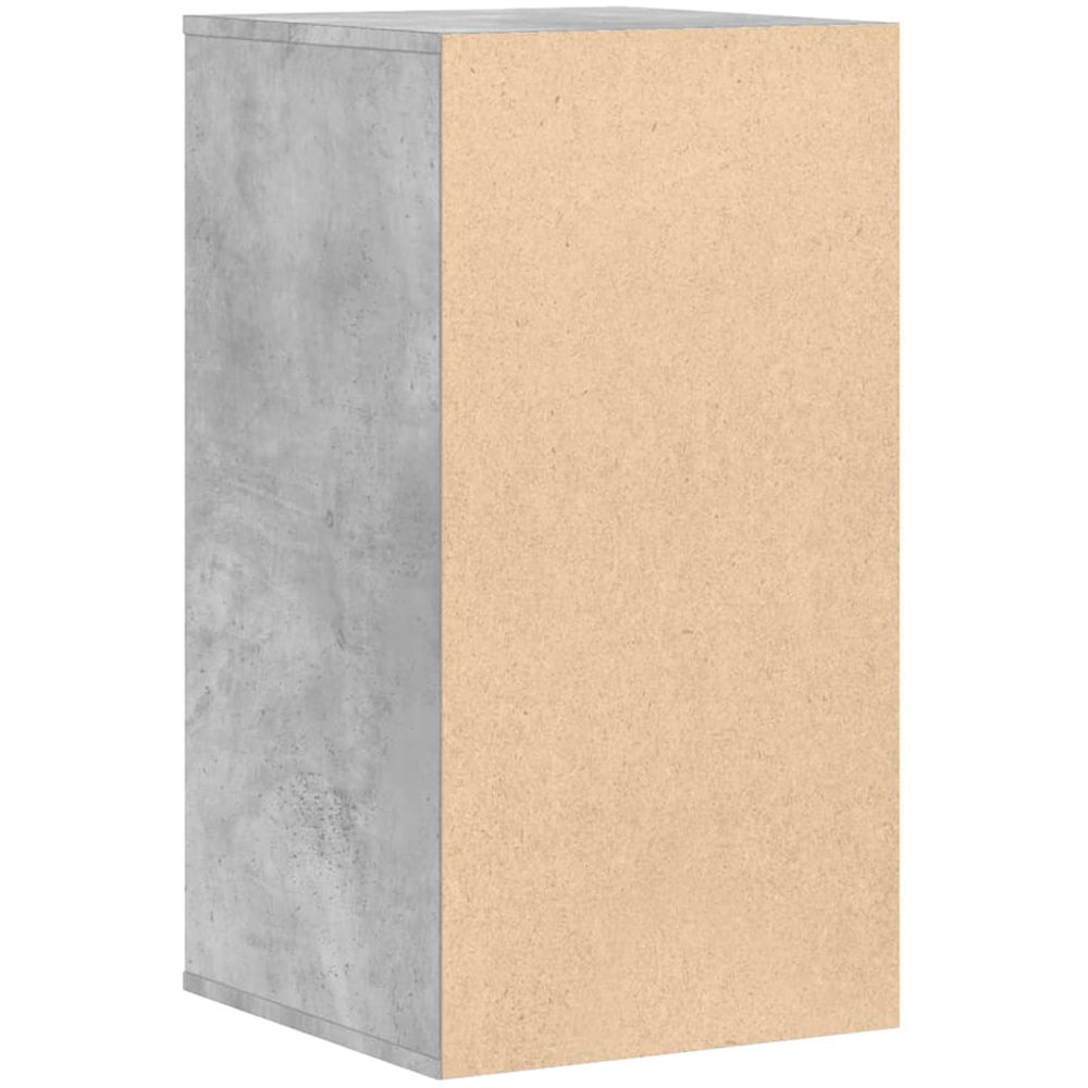 vidaXL 4 Drawer Concrete Grey Wooden Chest of Drawers Image 6