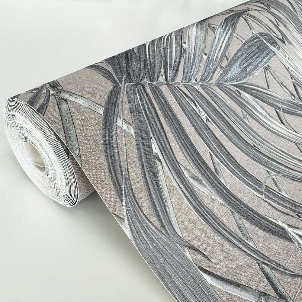 Rasch Paradise Palm Taupe Wallpaper Image 2